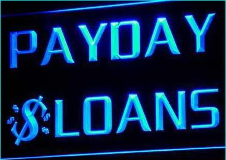 Payday Loans Neon Sign